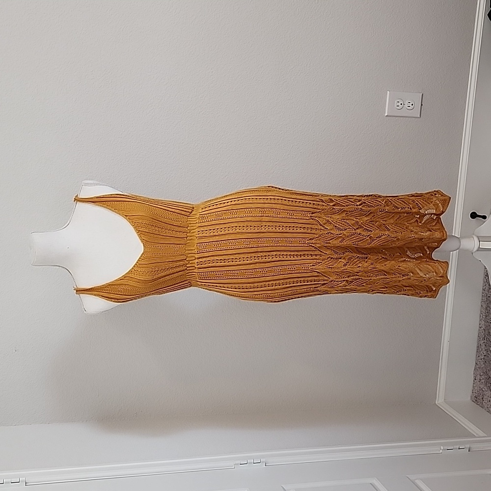 Paper heart knit dress
